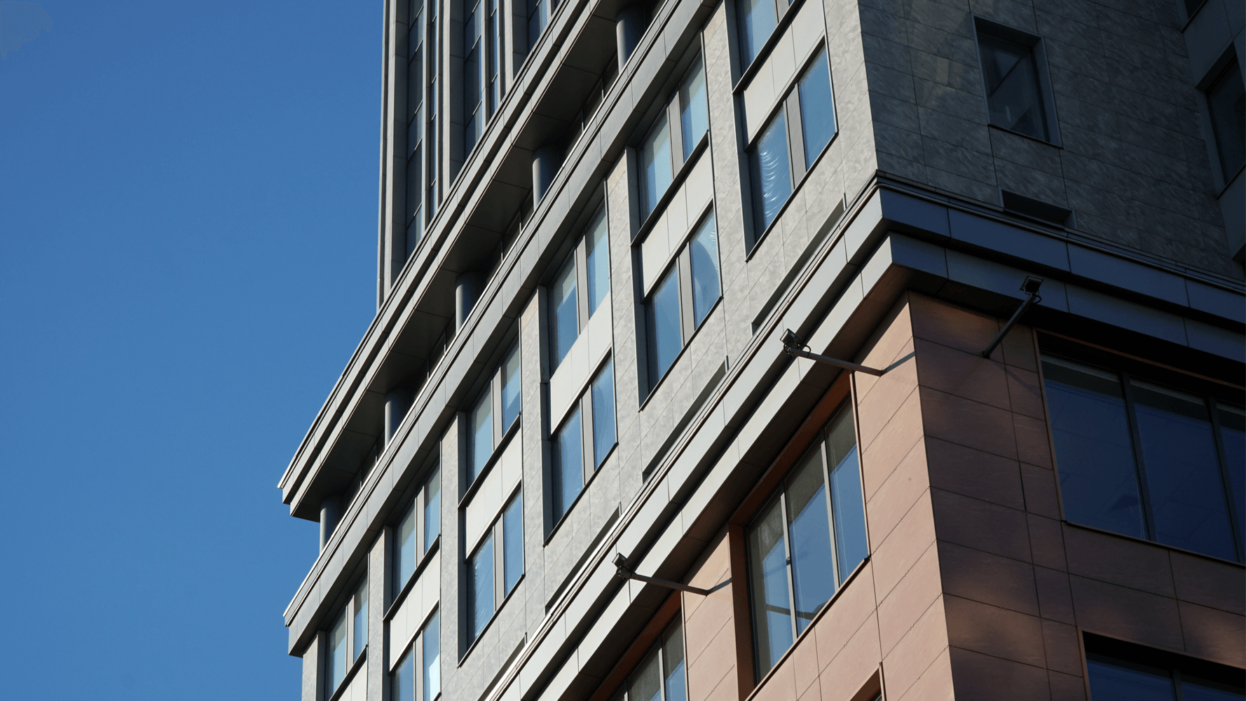 Вентилируемый фасад из композита